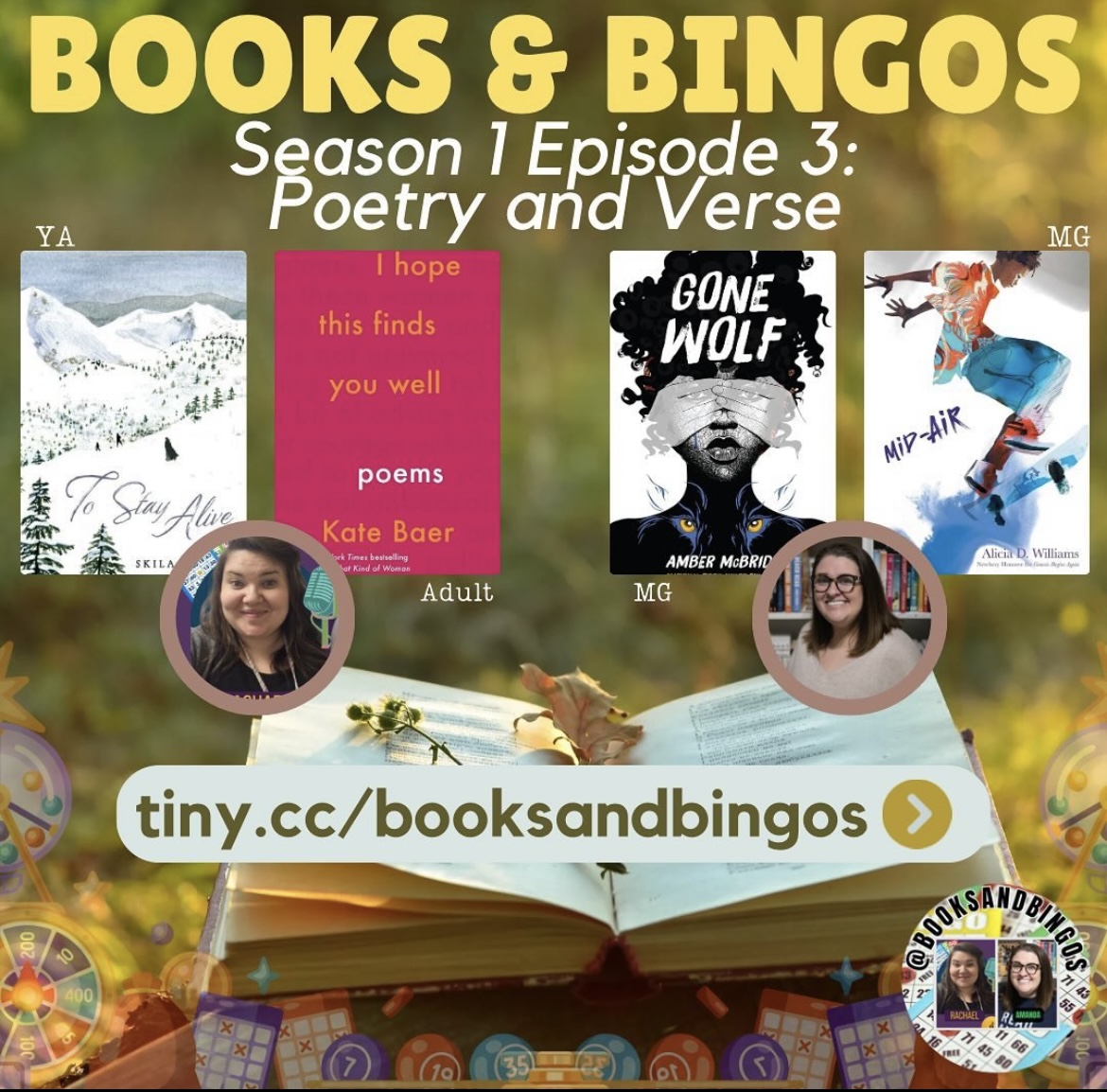 We had a great #podcast drop on Friday where we discussed #poetry & #novelsinverse for #PoetryMonth Did u listen? #MG #YA adult #bookrecommendations for #teachertwitter #librarytwitter @ambsmcbride @KateJBaer #librarian #librarians @thenextgenlib @RachaelFryman