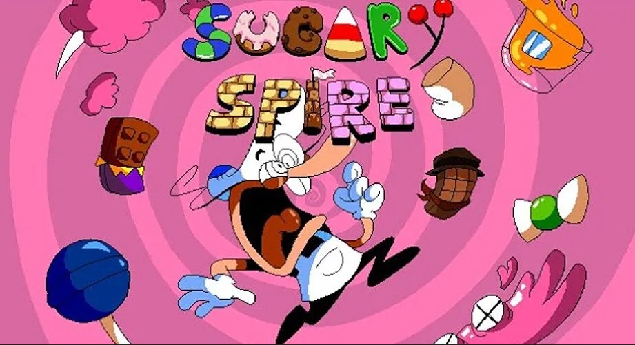 @PizzaTowergame Next, Sugary Spire, a Pizza Tower AU/fangame that reverses the roles of Peppino and The Noise. The game follows Pizzelle as she searches the Spire for ingredients to help her candy shop! Follow @Sugary_Spire for future updates! #WarioLikes #SugarySpire sugary-spire.itch.io/sugary-spire-d…