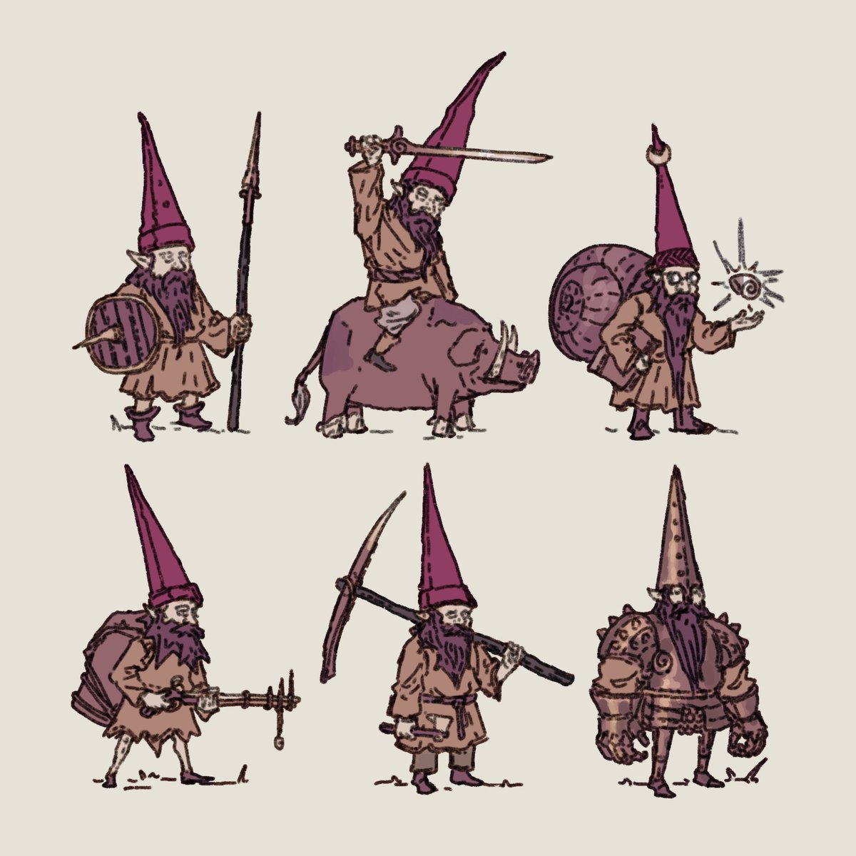 random gnomes