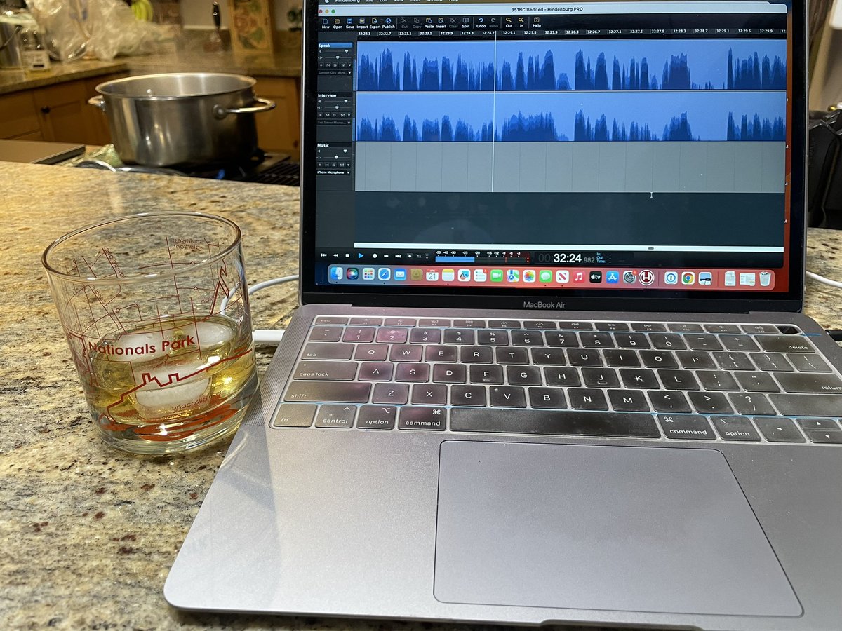 This week’s Editing With Whiskey has matzo ball soup in the background in prep for tomorrow night’s seder. 😎