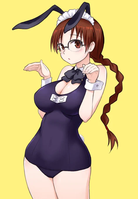 #これを見た人はバニーガールをTLに放流しよう2020年に描いたいいんちょ 