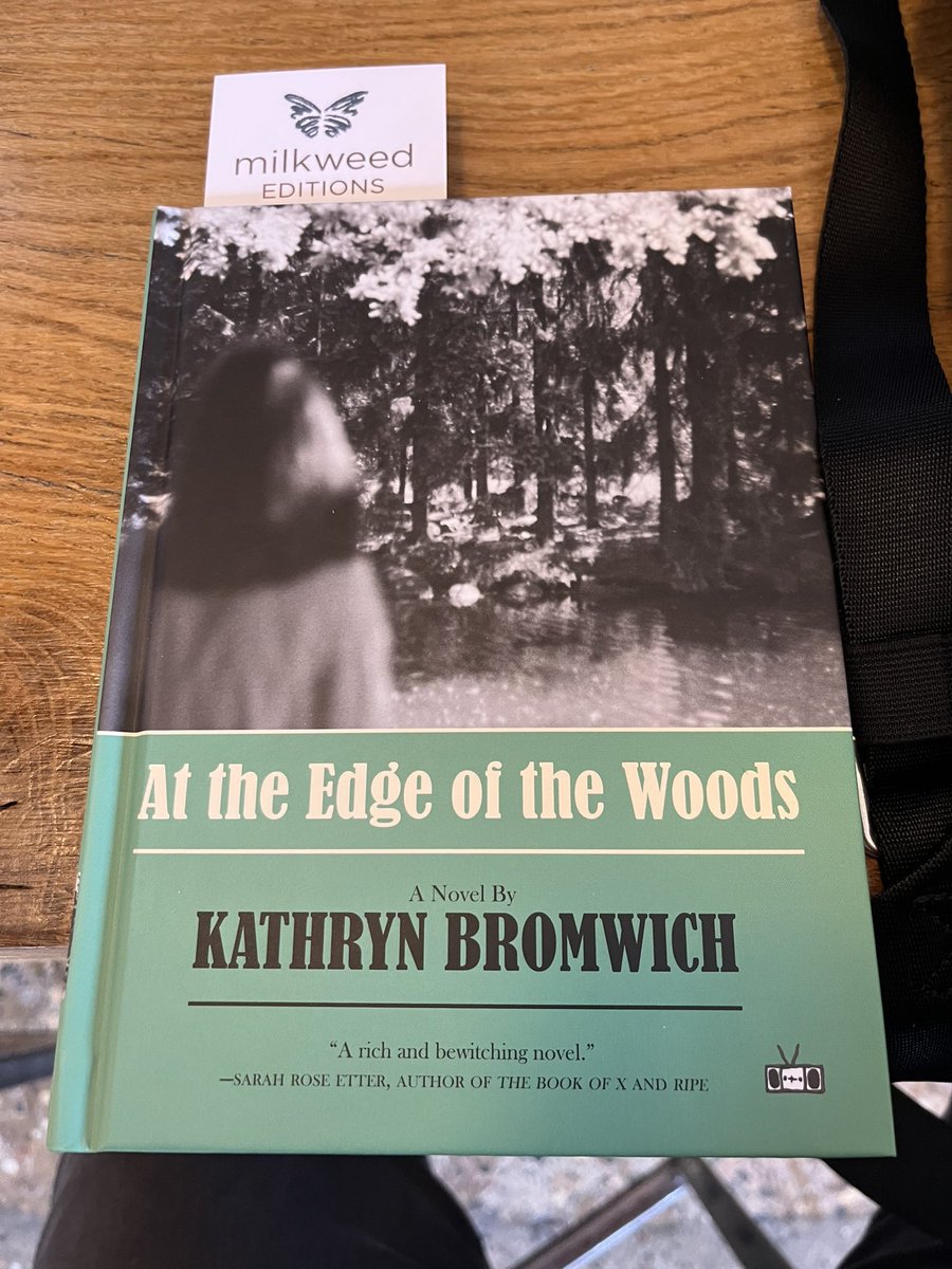 Spent some time at @Milkweed_Books this weekend. I loved their small publisher spotlight display and decided to grab a copy of the @kathryn42 book. Beautiful book design by @TwoDollarRadio and I can’t wait to dig in.