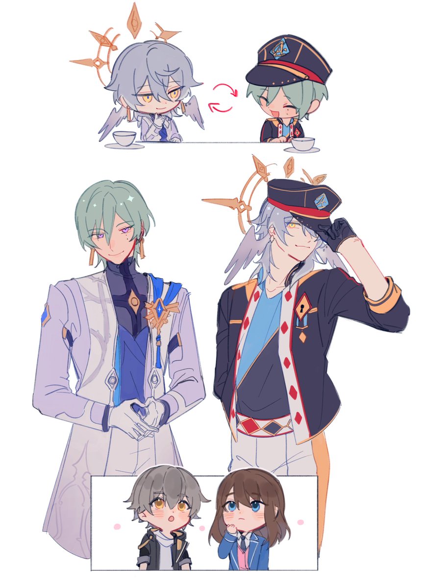 Shirokumun's tweet photo. Angel core men https://t.co/1yelaDkD3w