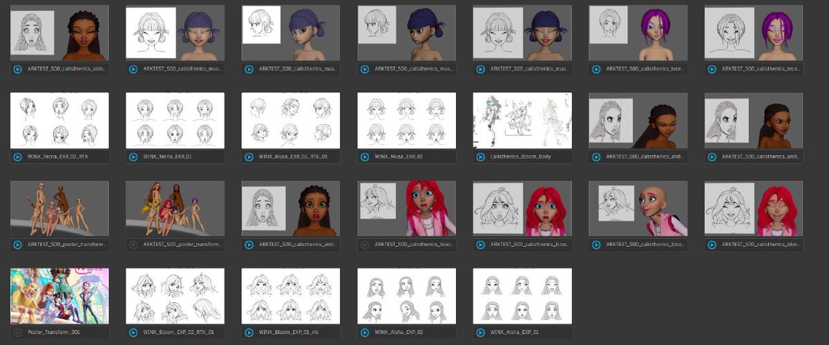 signofwinx's tweet photo. winx reboot concept leaks https://t.co/vQBXiT3VKy