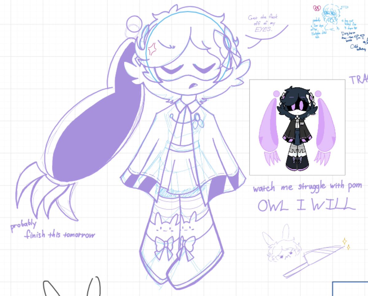 AnnieSweetCute1's tweet image. Pom whiteboard doodles :3
#murderdrones #murderdronesocs
#murderdronehigh