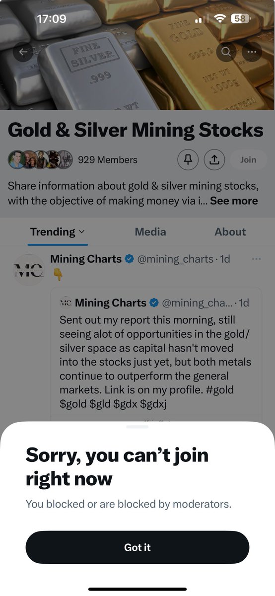 Well Fuck you too. $Gold and $Silver #MiningStocks