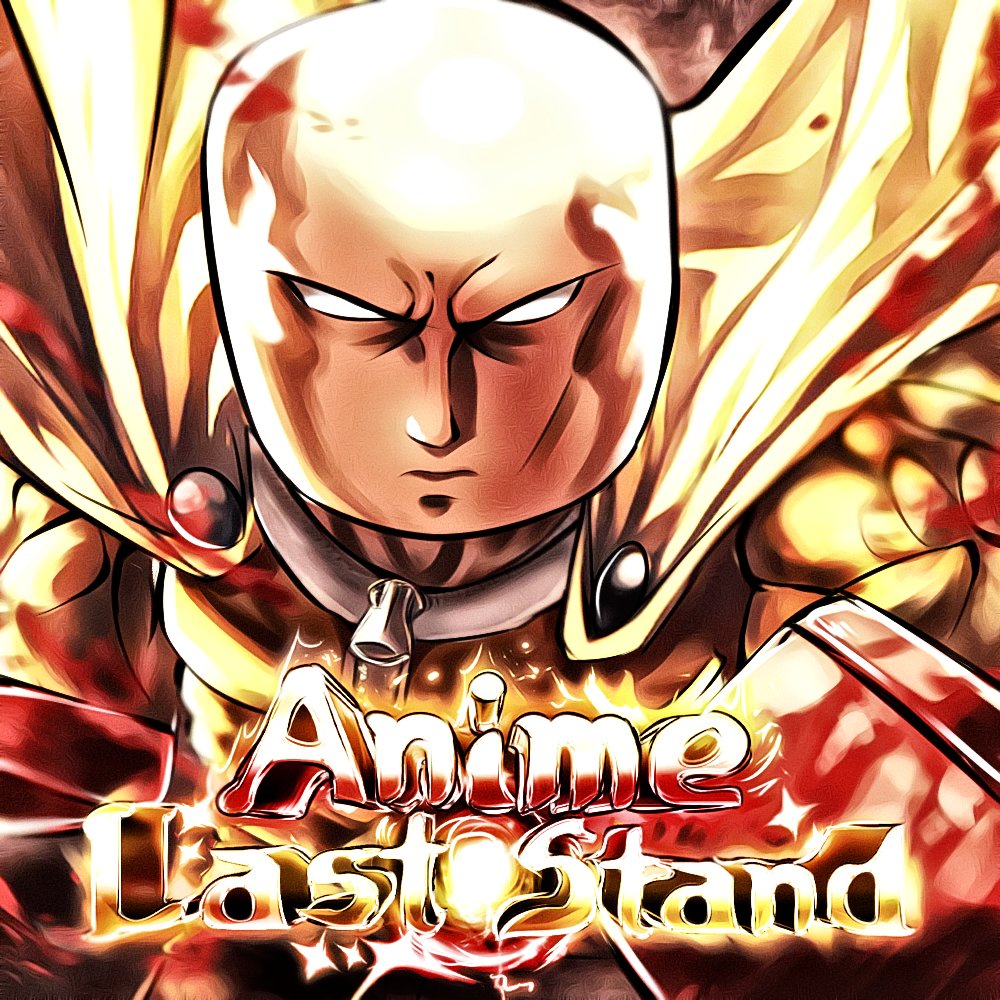 New icon for: ⭐️Anime Last Stand⭐️SAITAMA
-
Commissioned by: @thebossinnicar1 
-
Game link: roblox.com/games/85013832…
-
Likes and retweets are greatly appreciated🔥❤️
#ROBLOX | #ROBLOXDev | #RobloxGFX | #Robloxart