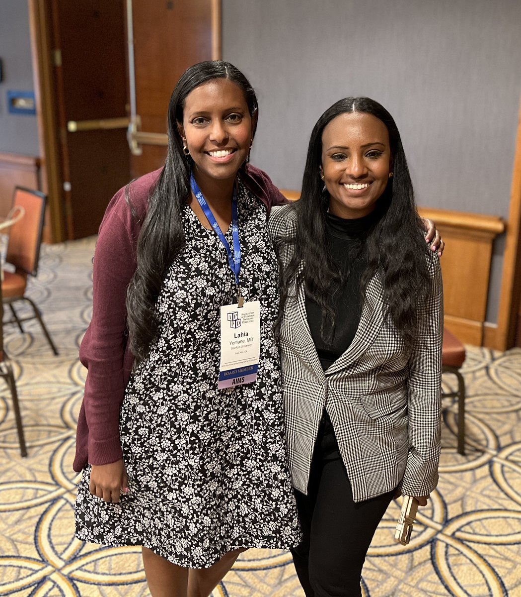 The 🇪🇷🇪🇹 connections keep coming and more in #Peds! Lillian is a PGY2 at Boston Children's and is in our @APPDconnect AIMS cohort 5⃣! #APPDSpring2024 #APPD2024 #AIM2LEAD #RepresentationMatters 

UIM rising PGY2s consider applying 2024: appd.org/resources-prog…