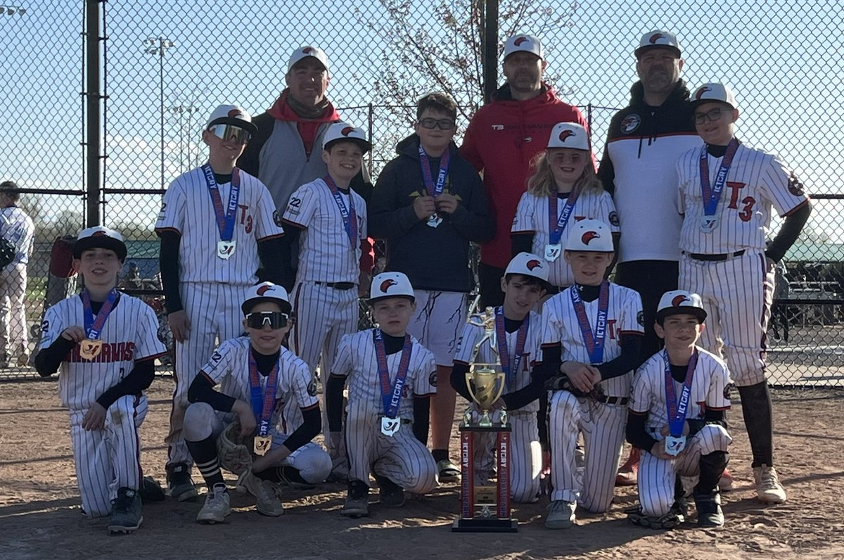 TrianaAngelo's tweet photo. Opening weekend tournament. Boys did well and took second place. Sal had two good days of work on the mound. 
@T3_Warhawks https://t.co/vWqUTzV4ez