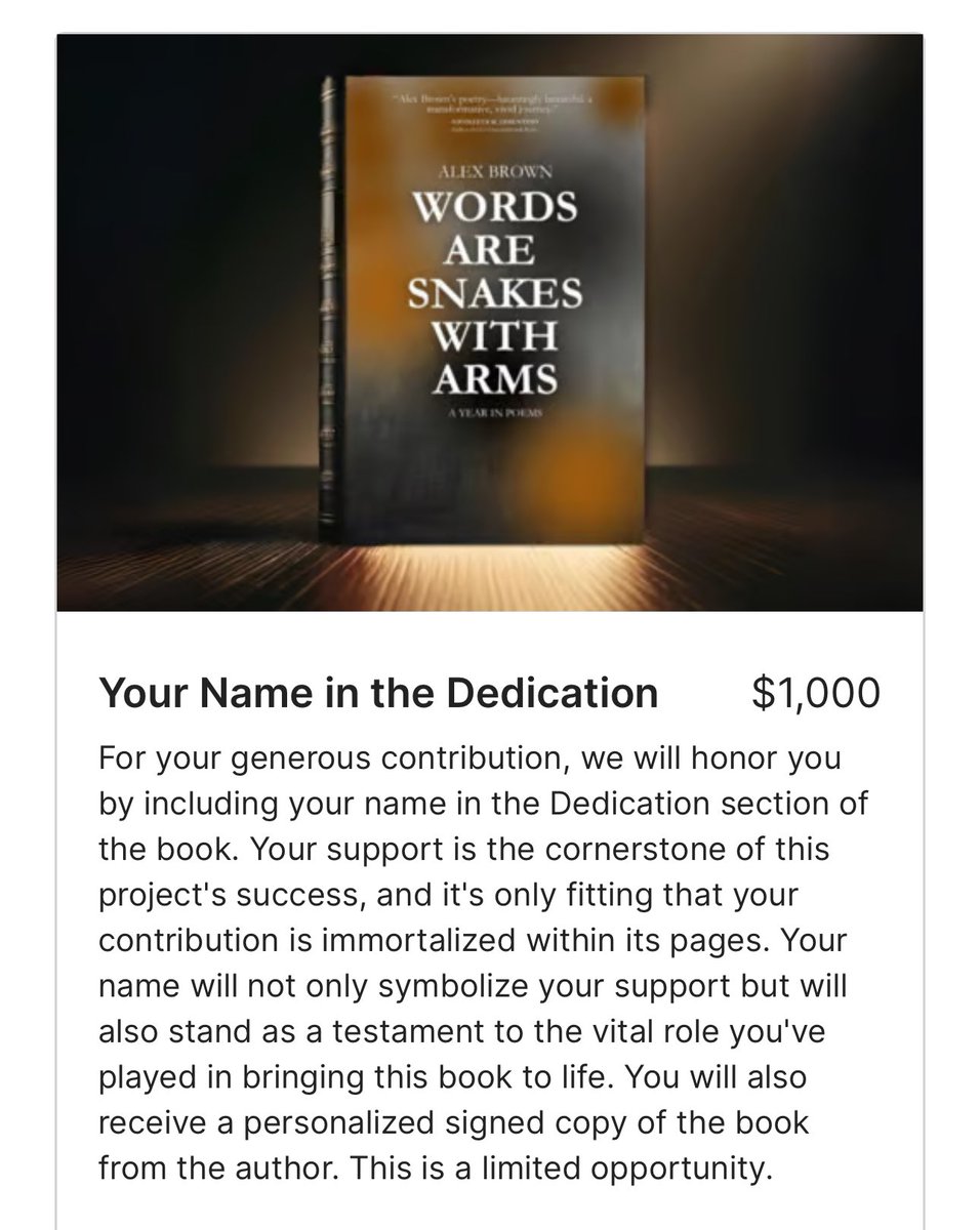 openkimonopub's tweet photo. We’re 5% funded in just days! Don’t miss your opportunity to help fund our new book and get exclusive rewards! Even just sharing this post is a tremendous help! Thank you so much to all of our supporters so far!

#Kickstarter #poetry #PoetryMonth #poetrylovers #coloradoauthors
#newbook #books2024 

@jimmyfallon @jimmykimmel @jontaffer @GovofCO @NBCNightlyNews @KyleClark @StephenKing 

https://t.co/NxqWi4ITiI