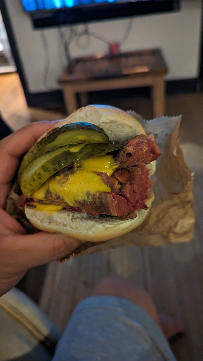 Salt beef bagel been holding me down my entire trip in London
