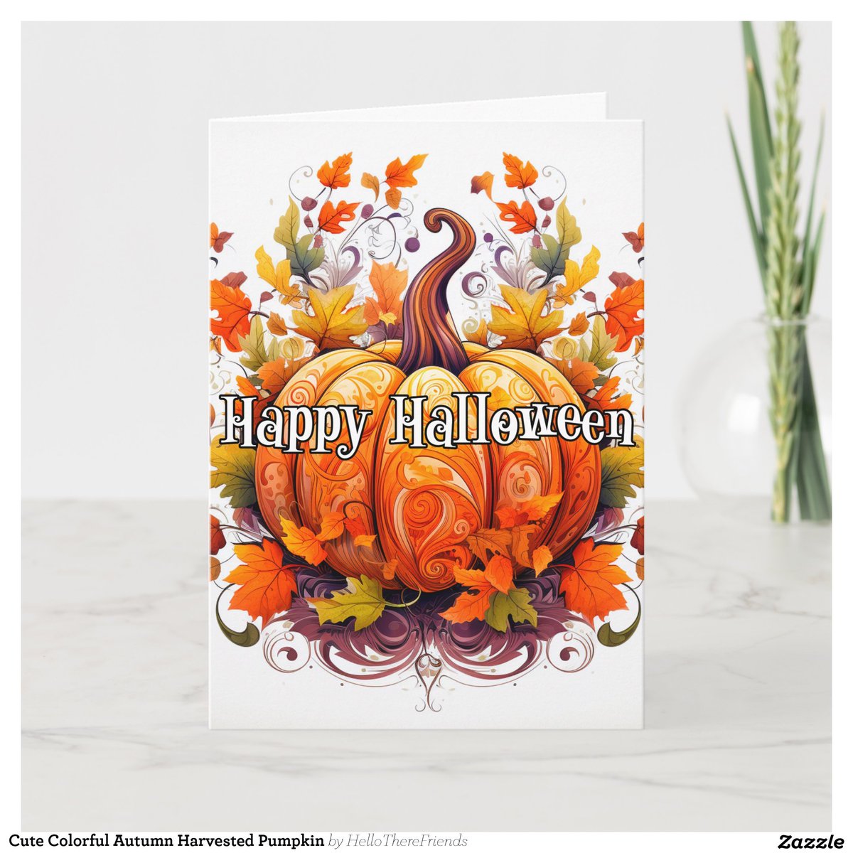 Cute Colorful Autumn Harvested Pumpkin Card→zazzle.com/z/737rc2sn?rf=…

#Postcards #Hello #Stationery #HappyHalloween #Halloween #Pumpkins #Halloween2024 #TrickOrTreat #HauntedHouse #Zazzle