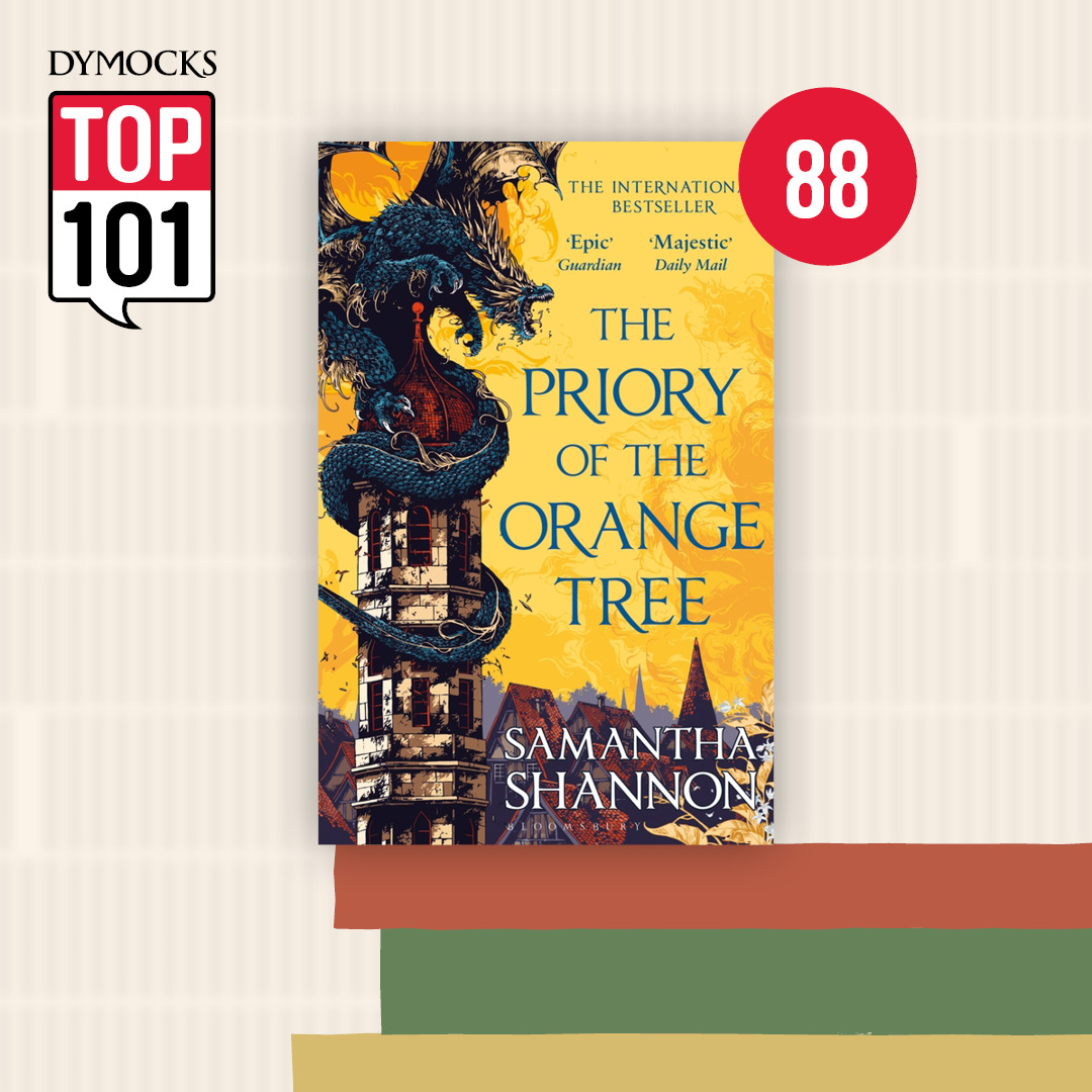 'The Roots of Chaos' series was number #88 in the 'Dymocks Top 101' list this year! Samantha Shannon is totally unbeatable 😍 Order here: bit.ly/447PRHb