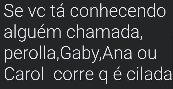 Dica do dia de hoje 😉