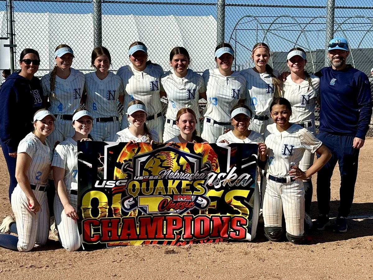 16O Quakes Classic Champs⭐️⭐️⭐️
Allowed only 5 runs entire tournament
Proud to coach these ladies with <a href="/kirstendargy/">Kirsten Dargy</a>!
Weekend 📽️👇
<a href="/ubanebraska/">Ultimate Baseball Academy</a> <a href="/ExtraInningSB/">EXTRA INNING SOFTBALL</a> <a href="/prepfastpitch/">Prep Fastpitch</a> <a href="/papiosoftball/">Papillion-LaVista Monarch Softball</a> <a href="/ENHSSoftball/">Elkhorn North Softball</a> <a href="/ESHSSoftball/">ESHS Storm Softball</a> <a href="/GretnaEastSB/">Gretna East Softball</a> <a href="/GretnaSoftball/">Gretna Dragons Softball</a> @MilWestSoftball <a href="/OPS_WestviewSB/">Westview Wolverines Softball</a>