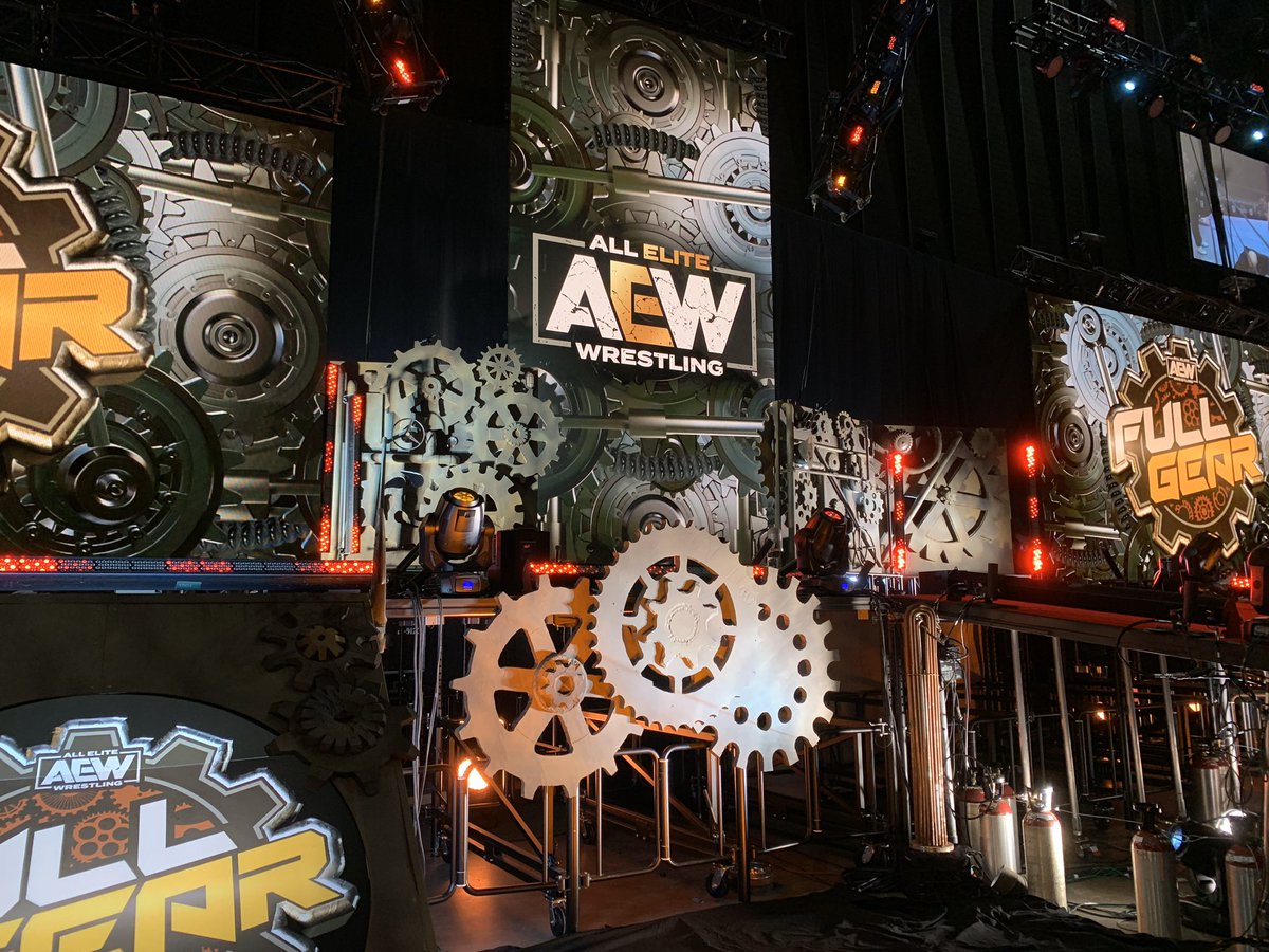 @JasonSciberras @AEW Look at this beauty! #AEWFullGear 2019 made me want to go to a PPV.

Ironically, I was supposed to attend Full Gear St. Louis, but the venue got changed. This standard needs to come back.

Tony Kahn can give me a $500 budget and I can at least make it look like he tried.