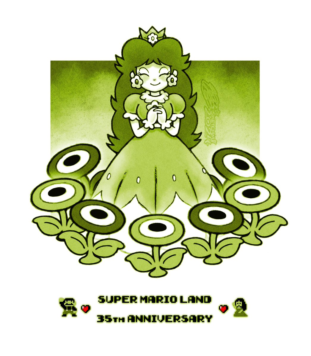 🌼~OH DAISY, Happy Anniversary~🌼

Be sure to give the Gameboy Queen a special celebration~! 

#SuperMario #スーパーマリオ #SuperMarioLand #スーパーマリオランド #PrincessDaisy #デイジー姫 #GAMEBOY