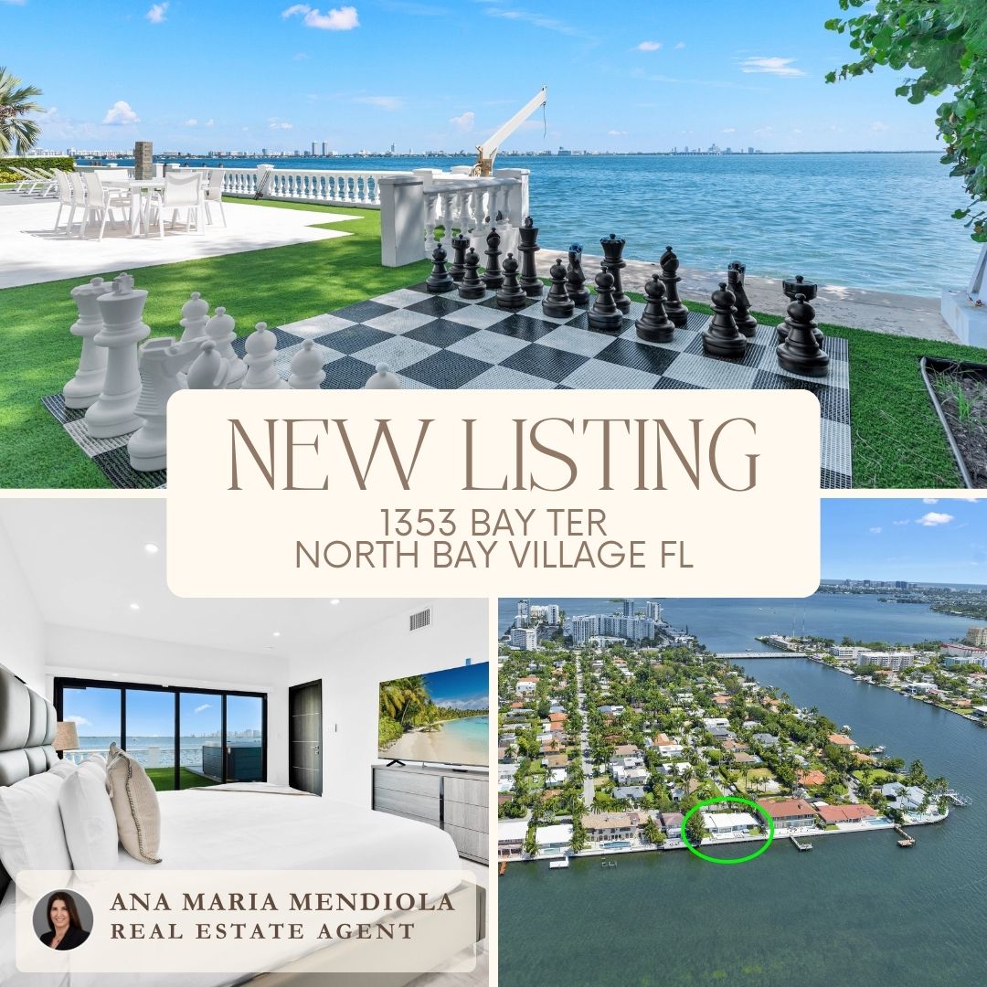 🏖️ Step into paradise with this stunning 5bd, 4-bath retreat. Luxury living has never been more inviting at 1353 Bay Ter. #LuxuryRetreat #WaterfrontLiving #Miami AnaMariaMendiola.com