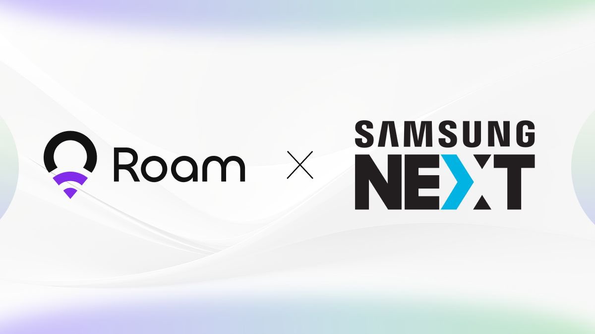 ✨Roam has secured an investment from <a href="/SamsungNext/">Samsung Next</a> 

🌐 We are delighted to announce that Samsung Next has invested in #Roam, marking a great achievement in our journey towards reshaping global connectivity.

🤝This partnership with Samsung Next reinforces our commitment to