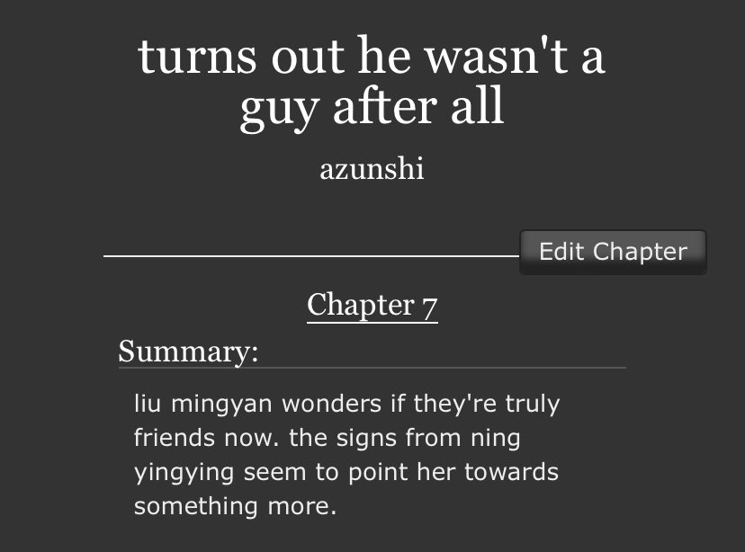 azunshi's tweet photo. [update] turns out he wasnt a guy after all

📖 #svsss #人渣反派自救系统 #mingying 
📖 highschool au, mistaken identity, fluff, lesbians bonding over their love for yaoi
📖 part 1 of “love is found in the yaoi section”
📖 ch 7/7, more details in pic!

🔗 in replies https://t.co/0TxEqillFL