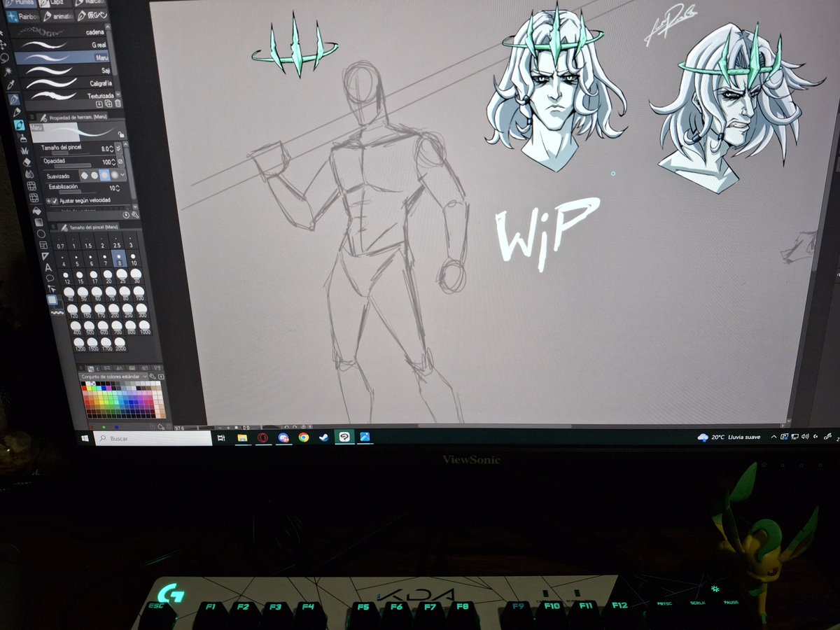 Lefiex's tweet photo. Guess whos coming to 2XKO? 
I hope to finish him soon...
#RiotGames #LeagueOfLegendsFanArt https://t.co/QZJy3vhPEv