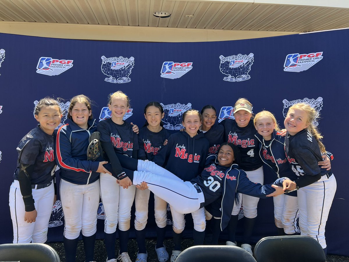 PGF Super Select- Finished 9th out of 46 teams. Next up- Zoom into June & PGF Nationals 
@PGFnetwork #pgfsuperselct 
 #11usoftball #gomagic #ladymagic #pgfsoftball @ExtraInningSB @BrenttEads @LegacyLegendsS1 #softball #classof2030