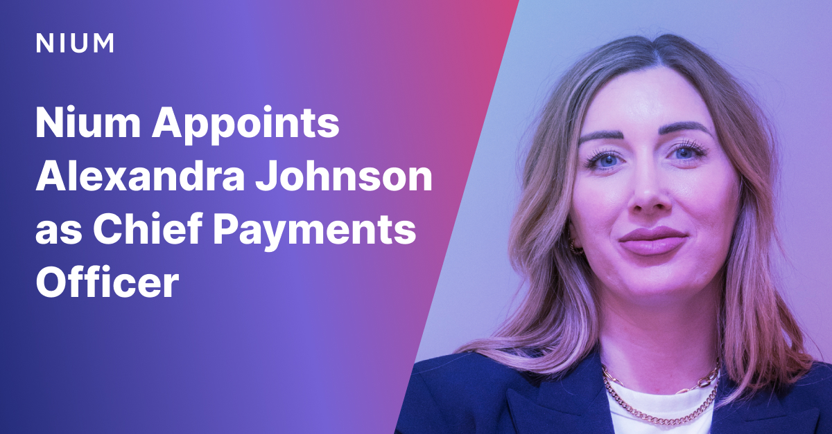 New Exec Alert 🚀 Alexandra Johnson is joining Nium as Chief Payments Officer! Alexandra brings a wealth of experience in the banking and payments space, making her the perfect fit to spearhead Nium's global banking and payment operations. nium.com/newsroom/nium-…