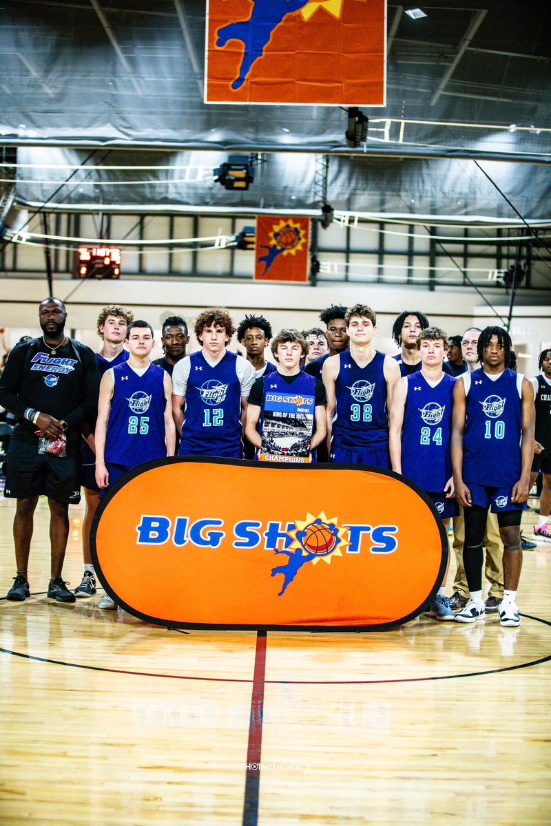Flight22bball's tweet image. Flight 22 2026 team WINS Back to Back titles in Big Shots, bringing home Big Shots Rock Hill GOLD this afternoon. The team now improves to 10-2 on the season. Winning matters! #f22brotherhood
@Flight2216u