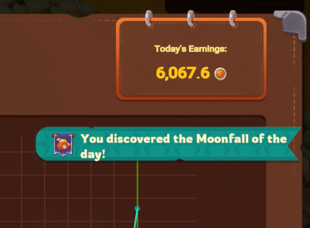 2nd day streak~
3rd #Moonfall
didn't notice it.. no screen pop up when I hit it..
when I check my earning logs..
surp-RICE!
#play2rice