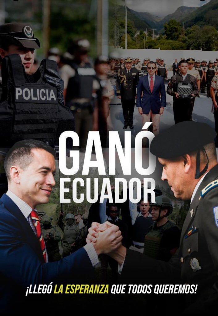 tctelevision's tweet photo. GANÓ EL SÍ, ¡GANÓ EL ECUADOR! 🇪🇨 https://t.co/v28V3wpBax