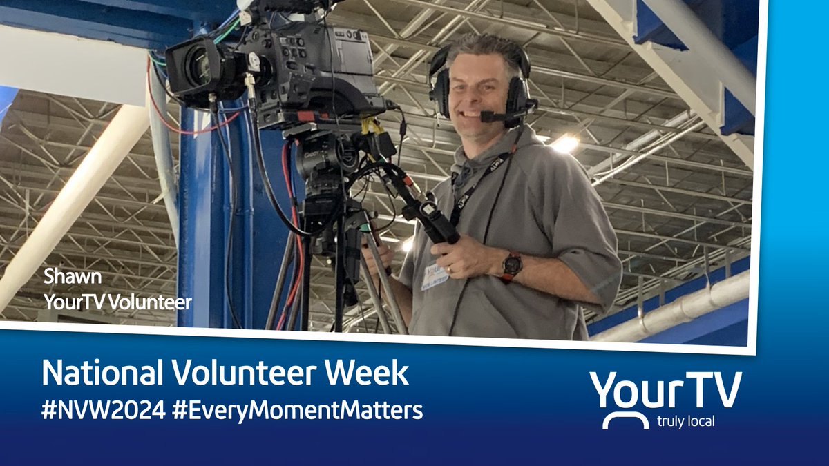 Amazing job on camera this season for Hockey Shawn! Happy volunteer week!

#NVW2024 #EveryMomentMatters #trulylocal