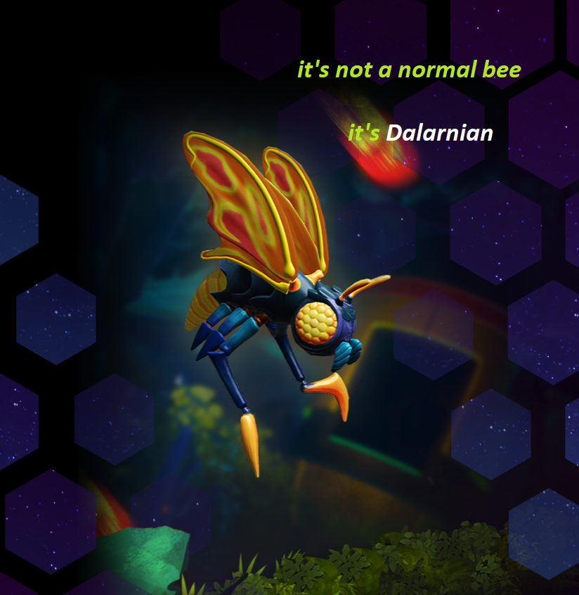 Dalarnian bee meme 

I'm creating @MinesOfDalarnia theme #MEME at @DarOpenNetwork for a chance to win  $DAR prizes!
#MinesOfDalarnia #DarOpenNetwork #DAR