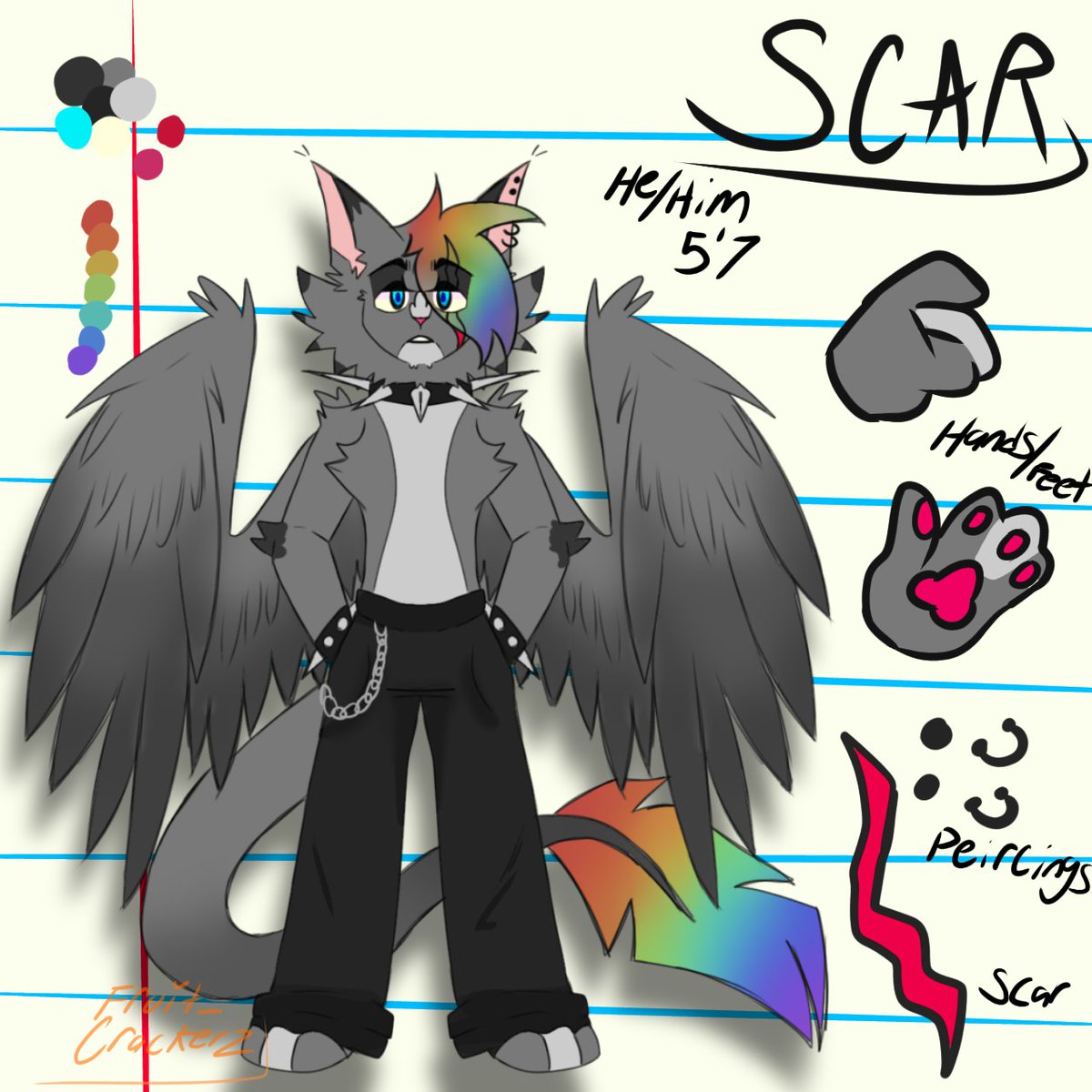 CosmicCalico22's tweet photo. Old ref to new ref, just a little different 
#art #oc #ocart https://t.co/JeF26epwL6