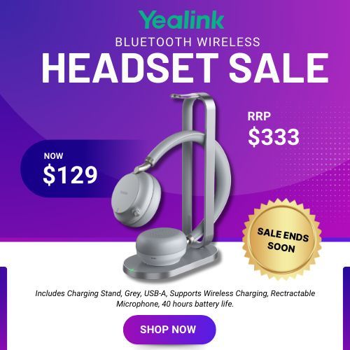 devicedealau's tweet photo. The Yealink BH72 Teams Bluetooth Headset offers dual connectivity, stereo sound, and unique features like a retractable microphone and wireless charging. 

Visit this link to purchase: 
https://t.co/K1HtIuEKGY 

#Headset #sale #office #work #yealink #wirelessheadset #headphone https://t.co/qo9vFXDG4W
