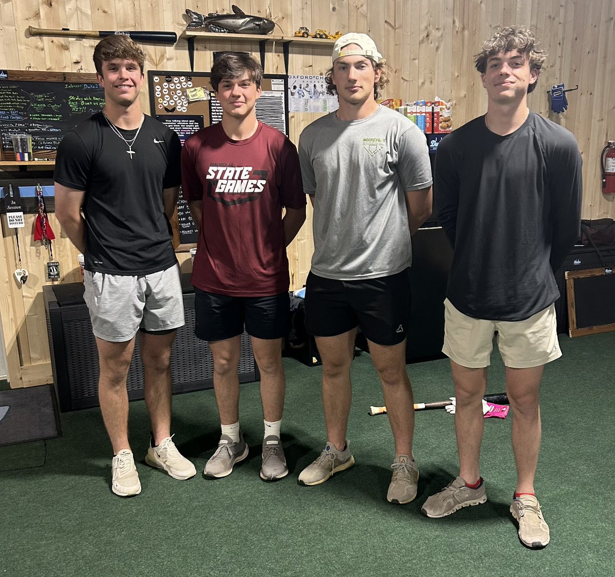 Best of Luck to these seniors @CarsonSchmelzer @Reidkent9 @MasonMcmillin2 @JackGaia9 as they approach Round 1 in 7A (Oxford High)& Round 2 3A (Mooreville High) playoffs this week!