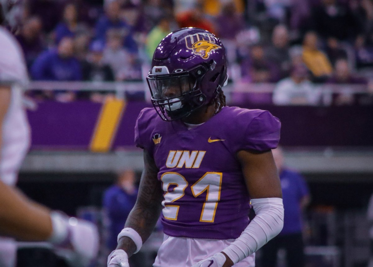 After a great conversation with @Qblack_3 I’m blessed to have received an offer from @UNIFootball ‼️‼️@TNTACADEMY1 @BAUERS_ELITE @AllenTrieu @EdinaFBRecruits @BryceJones94