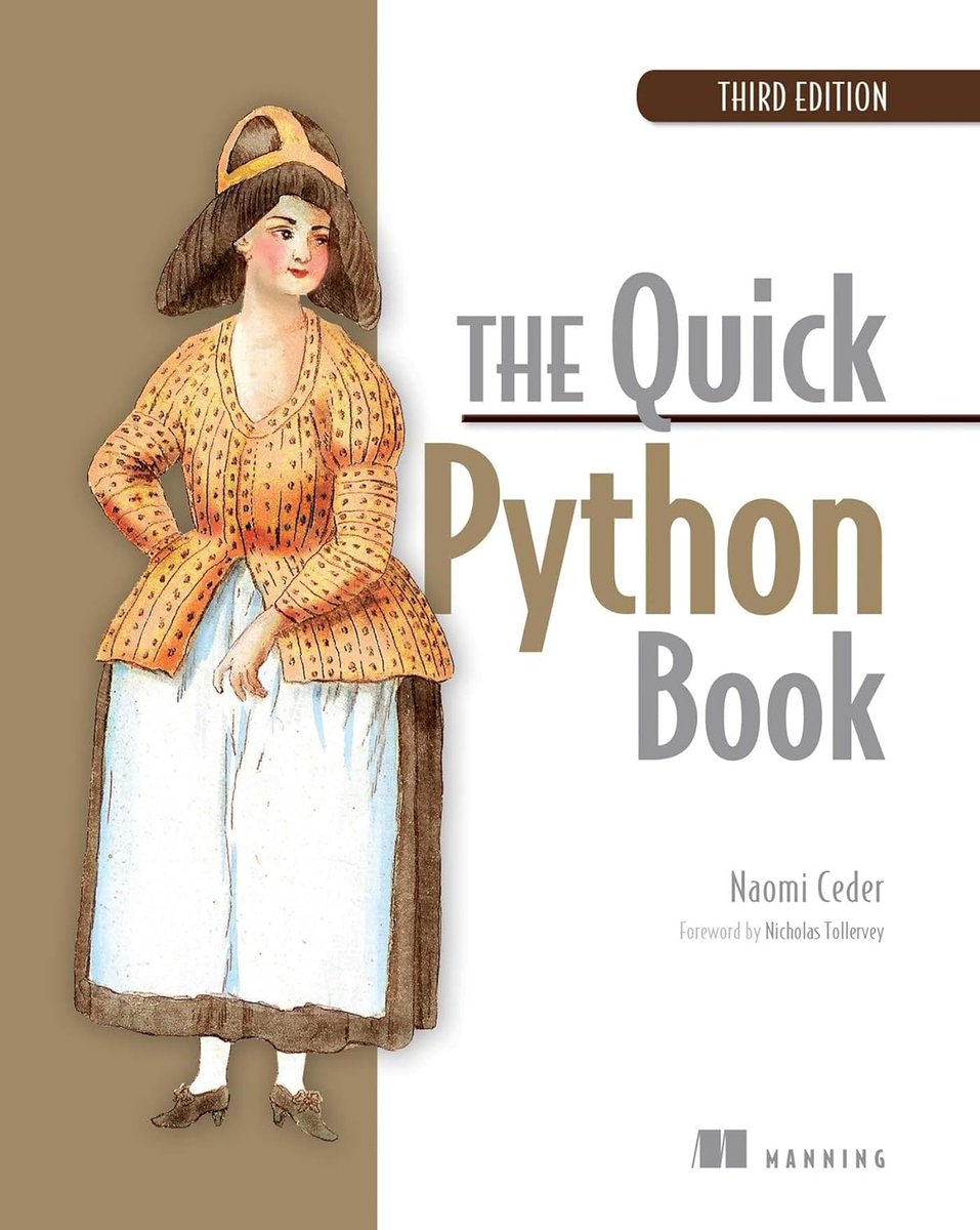 The Quick Python Book amzn.to/3W8xujB

#python #programming #developer #programmer #coding #coder  #webdeveloper #webdevelopment #datascience #machinelearning #deeplearning