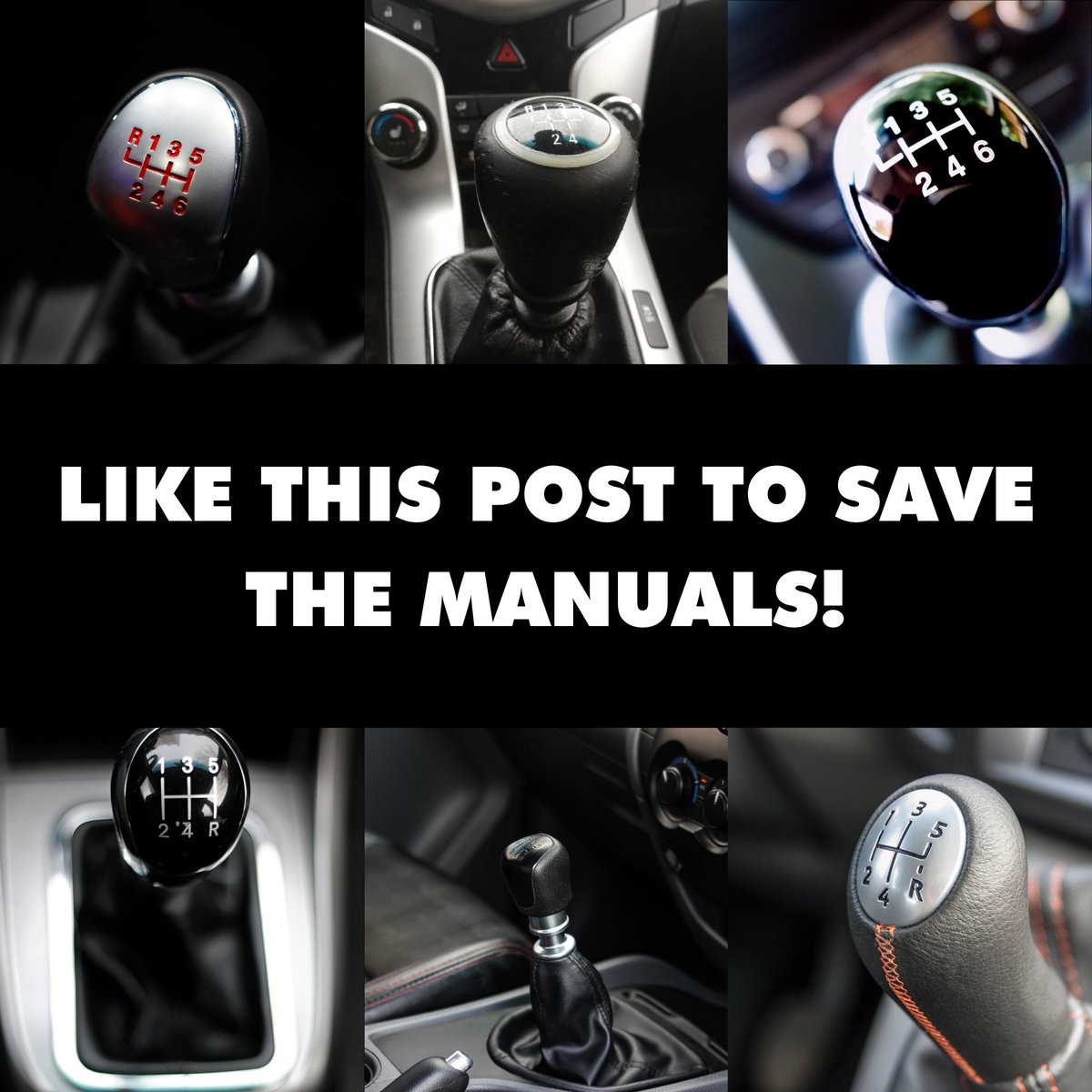 JEGSPerformance's tweet photo. Save the manuals! 🤘 https://t.co/p78iG6Yo82