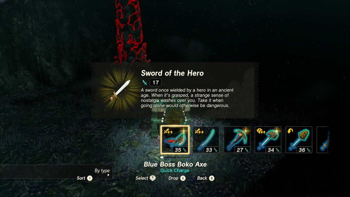 This really might be the best item description in all of Tears of the Kingdom