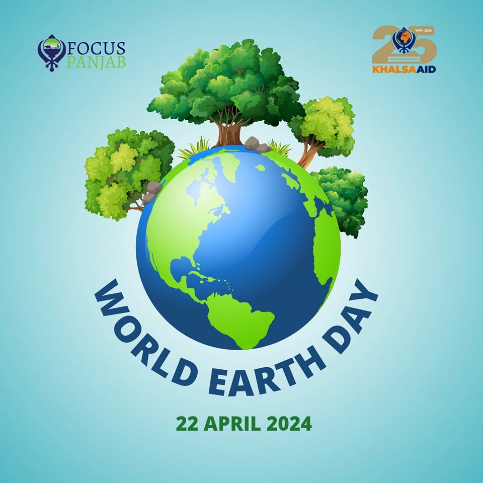 Happy #WorldEarthDay! 🌎 Let's honor our planet by planting seeds of change, fostering sustainability, and nurturing a greener future together. 🌱💚 #EarthDay #Sustainability #GoGreen #khalsaaid #worldearthday