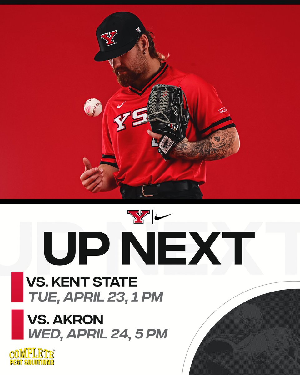 𝐔𝐏 𝐍𝐄𝐗𝐓 ➡️ Kent State & Akron We'll begin a five-game homestand at Eastwood Field this week with a pair of midweek non-conference tilts against MAC opponents! We'll host the Golden Flashes tomorrow at 1 p.m. before welcoming the Zips on Wednesday at 5 p.m. #GoGuins🐧⚾️