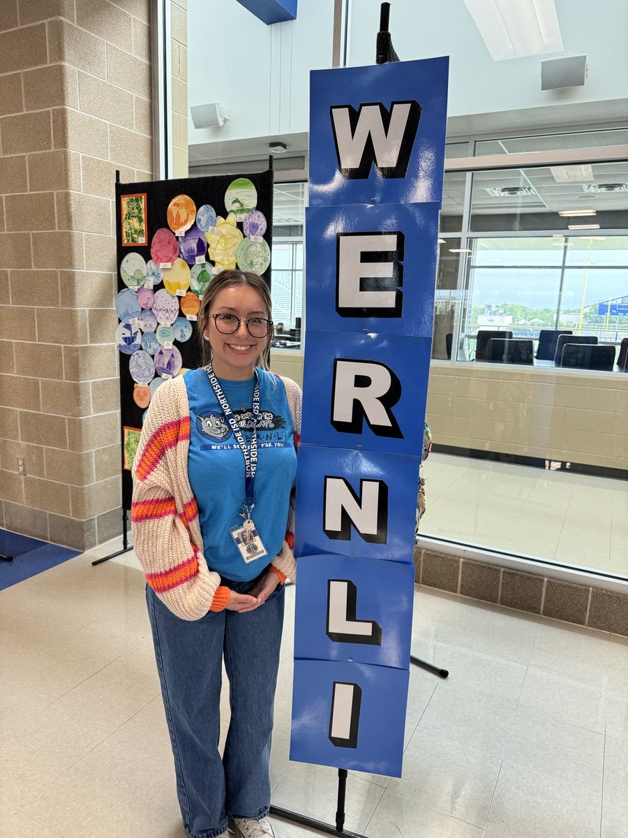 lorimshaw's tweet image. Our very own, Abigail Aguilar, created a wonderful art display for ArtFest this weekend.  She’s so talented and our students adore her.  Way to Go, Ms. A.  @NISDWernli @mrsfeldt5