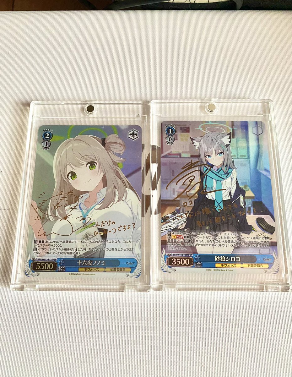 ノノミ(ブルーアーカイブ) ,砂狼シロコ(ブルアカ) 「さて、あと3人ですね クックック… #ブルアカ」|獅子丸のイラスト