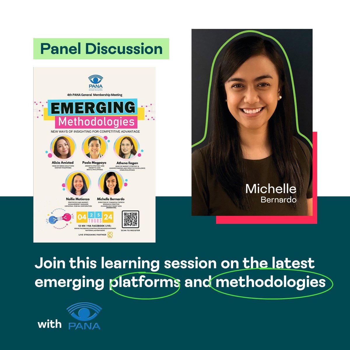 Join Michelle for an exciting virtual session about the latest platforms and methodologies to help you optimize your brand's success! Register now and secure your spot 👉 inspire.wearehuman8.com/3xxfF3c