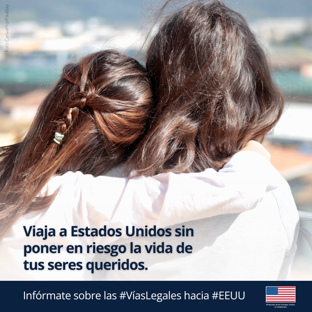 #EEUU continúa ampliando #VíasLegales para una migración segura, ordenada y humana, como las visas #H2, permisos para reunificación familiar y medidas de protección por medio de movilidadsegura.org. No te arriesgues en #UnViajeEnVano.