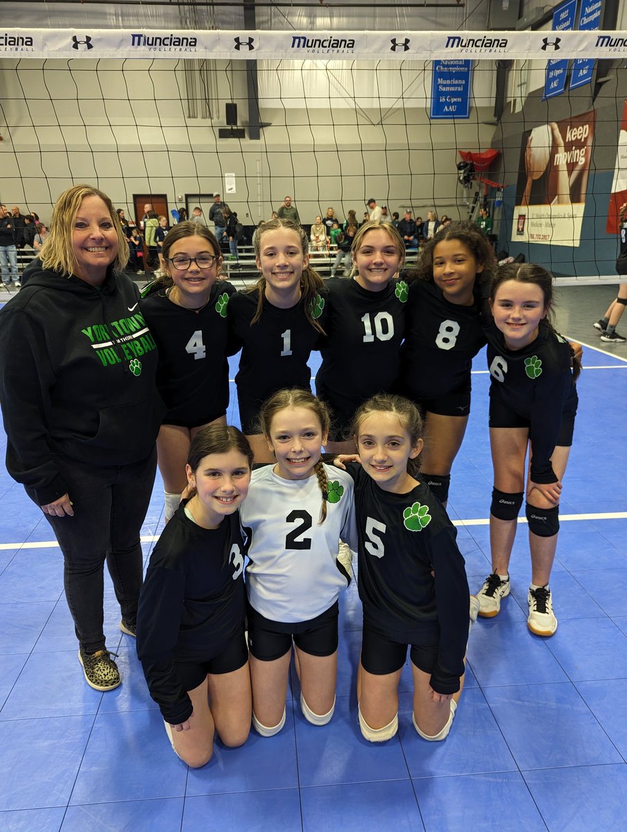 Stephanie Bloom (@yvbcoach) on Twitter photo YVB Club team 11 Green came in runner-up today to end their season! They have grown so much and were playing some REAL volleyball today!
<a href="/YESYorktown/">Yorktown Elementary</a> <a href="/YESDean_YCS/">Mr. Fulton</a> <a href="/YHSAthletics/">Yorktown Athletics</a> YVB Club team 11 Green came in runner-up today to end their season! They have grown so much and were playing some REAL volleyball today!
<a href="/YESYorktown/">Yorktown Elementary</a> <a href="/YESDean_YCS/">Mr. Fulton</a> <a href="/YHSAthletics/">Yorktown Athletics</a>