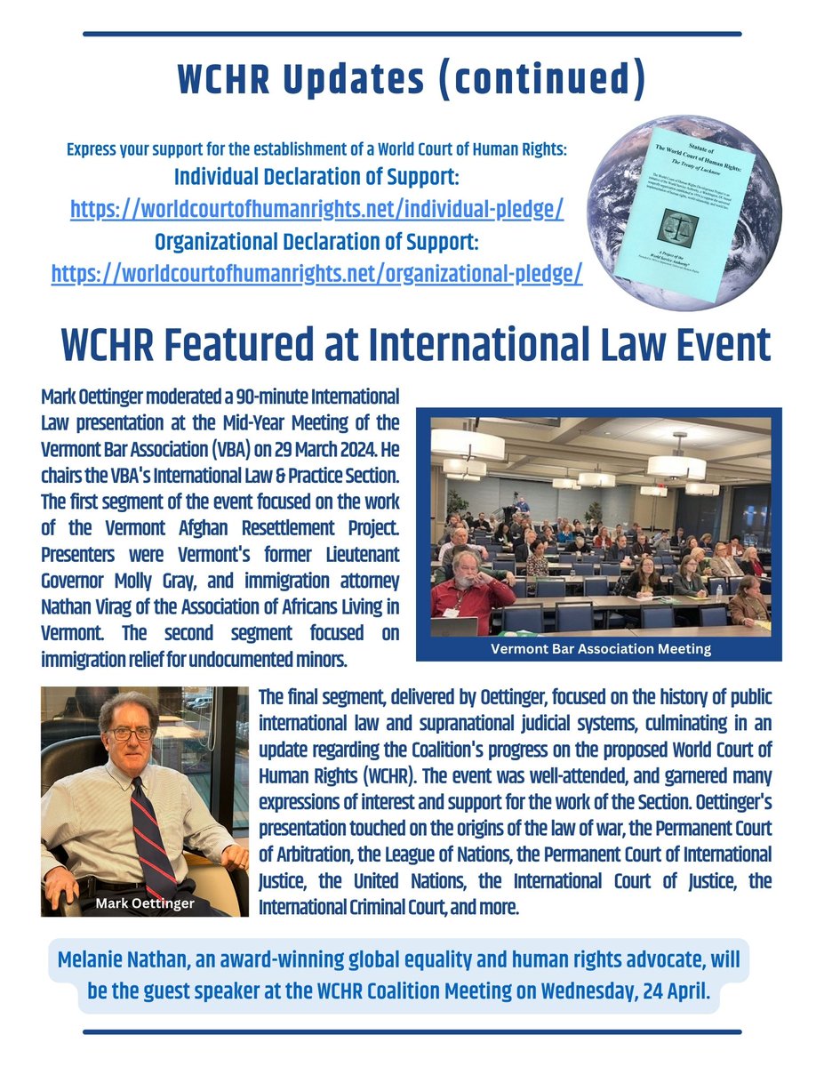 World Court of Human Rights Coalition tweet media