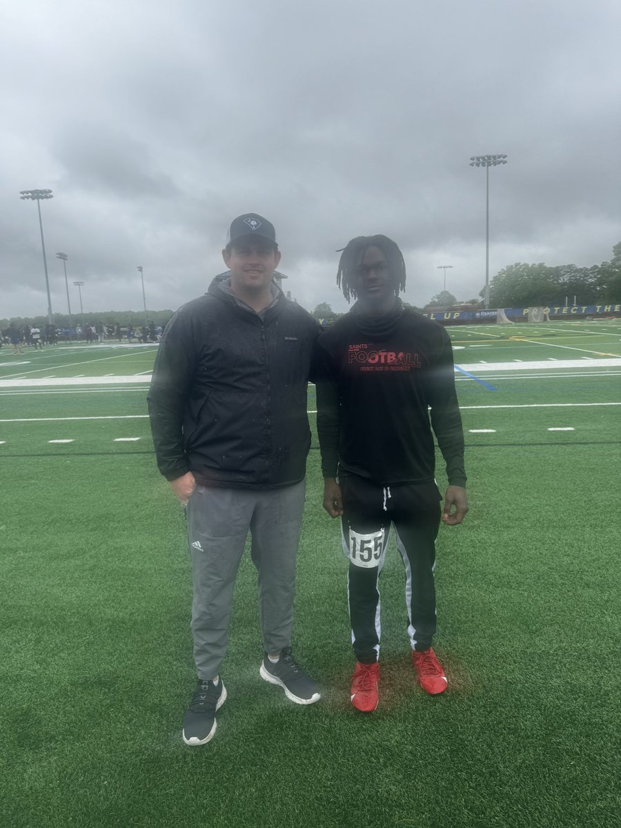 Devontymcdanie1's tweet photo. Had a great time at the junior day at @LimestoneFB. I would like to thank @coachpsrice for the hospitality and teaching me more about the position I love. I would also love to thank Coach @CLARKLUDC for the invite @CalhounSaints https://t.co/3Bw8bGsgkL
