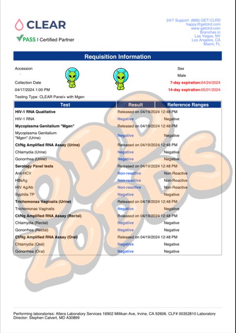 Looking to fill some open spots for shoots this week! Must be fully tested with swabs and Mgen! https://t<a href="/tag/mvsales"class="tags"><span>#mvsales</span></a>