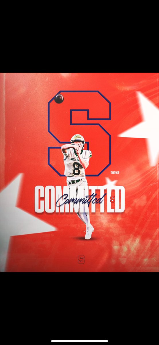 Committed🍊🍊@CoachNunz @CuseFootball @FranBrownCuse